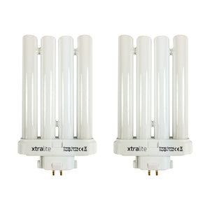 Xtralite 27w 4 Pin Quad Tube Daylight Replacement Bulb (Twin Pack)