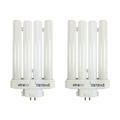 Xtralite 27w 4 Pin Quad Tube Daylight Replacement Bulb (Twin Pack)